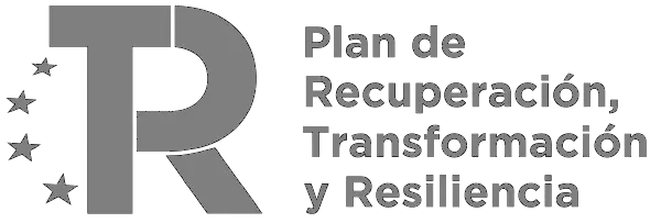 Logo del Plan re Recuperación, Transformación y Resiliencia