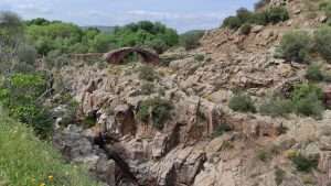 Puente de Vadollano (romano) en el paraje El Piélago