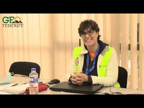 IGME researcher who worked on the volcano during the 2021 eruption