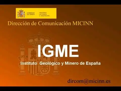 Un paseo por el IGME