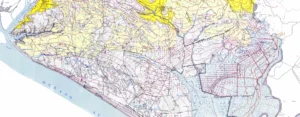 Mapa Hidrogeológico del subsistema acuífero Almonte-Marismas a escala 1:100.000