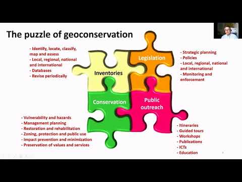 Intensive Short course on geoconservation: Geoheritage inventories