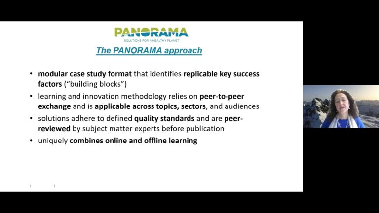 Geodiversity and Geoconservation. A new theme for PANORAMA Solutions