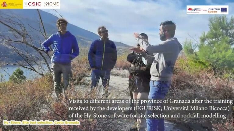 Foto del vídeo Zonas de campo del proyecto RISKCOAST