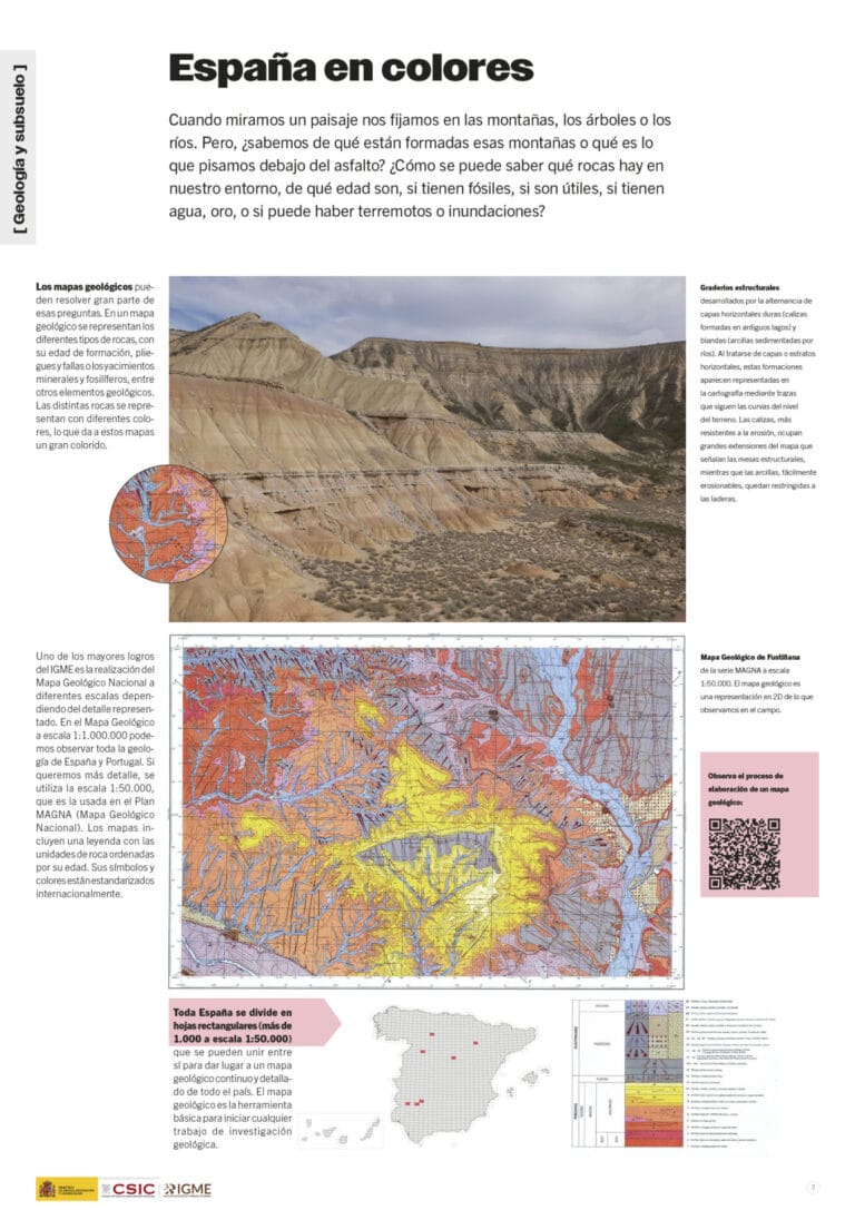 Panel 3 de la exposición virtual sobre "Geología y minería para la habitabilidad del planeta"