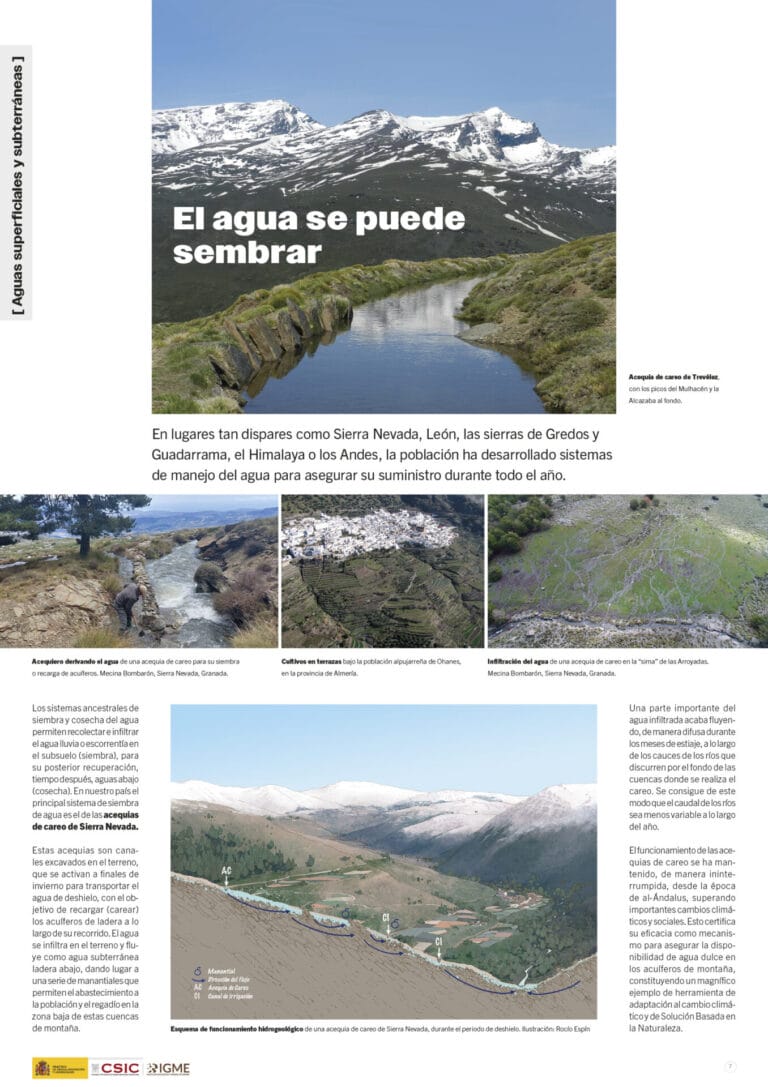 Panel 8 de la exposición virtual sobre "Geología y minería para la habitabilidad del planeta"