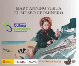 Mary Anning visita el Museo Geominero