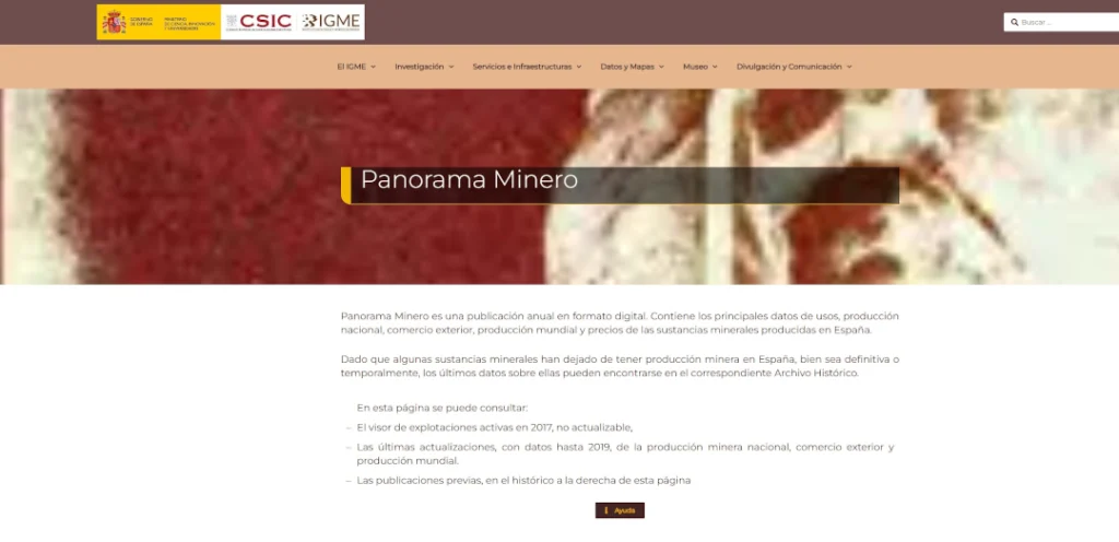 panorama minero