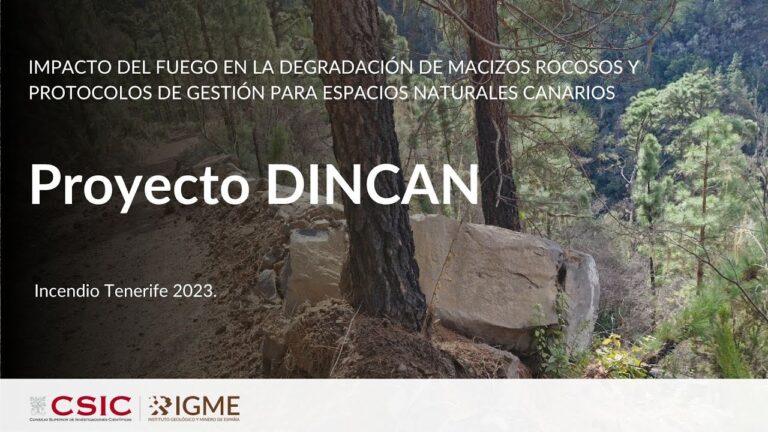 Impacto de los incendios forestales en la ocurrencia de desprendimientos rocosos